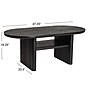 Storied Home Sturdy Firwood Coffee Table, Black (EC1752)~#|#~78307ABF-1C68-41E0-83CDB23D70A3779A_sc7