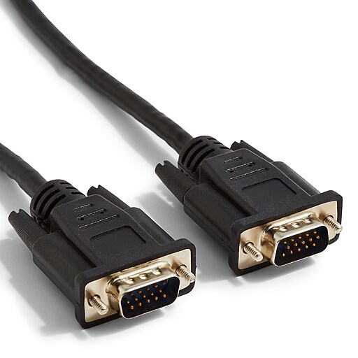 NXT Technologies™ 10' VGA/SVGA Cable, Black (NX29766) Staples