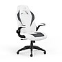 Staples Emerge Vortex Bonded Leather Gaming Chair, White and Gray (52503)~#|#~78354085-3A0E-485D-B2864F25B7E71972_sc7