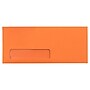 JAM Paper #10 Booklet Envelope 4 1/8" x 9 1/2", Orange, 100/Pack (5156477d)~#|#~78392B86-C9AB-4F5C-986BF1E8A1349B91_sc7