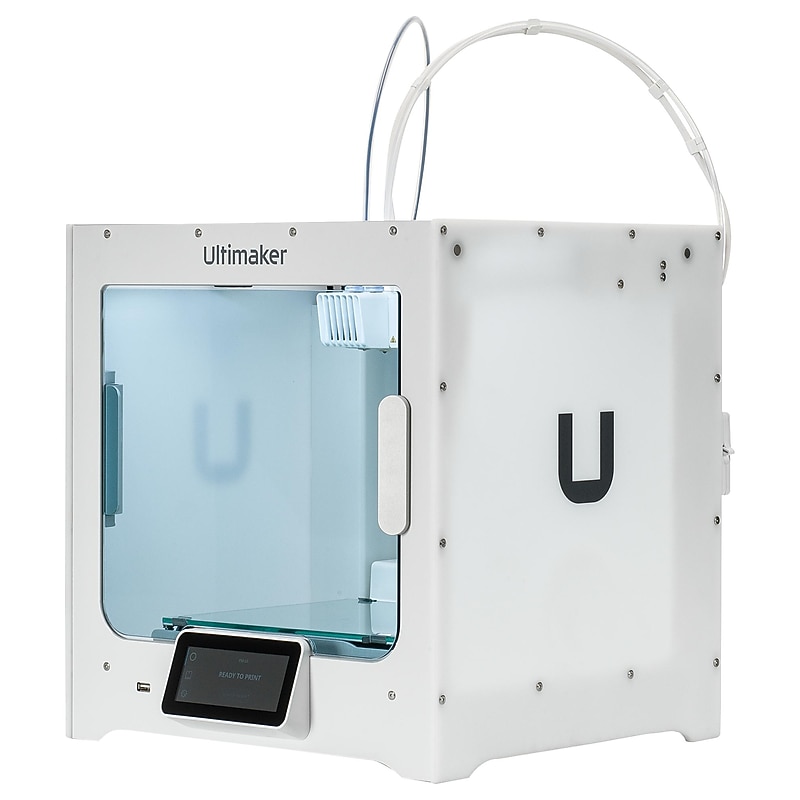Ultima MakerBot UltiMaker S5 Wireless 3D Printer, 2 Extruders, White (218252) image 1