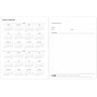2025 Blue Sky Brickyard 8.5" x 11" Monthly Planner, Plastic Cover, Multicolor (152267)~#|#~78404ECF-6944-4C42-BE2639D8E0D4D4B9_sc7