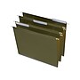 Staples 100% Recycled Reinforced Recycled Hanging File Folder, 1/3-Cut Tab, Letter Size, Standard Green, 25/Box~#|#~7841B5FC-AD85-436A-95655F63BD6F2F32_sc7