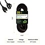 GoGreen Power 25' Indoor/Outdoor Extension Cord, 14 AWG, Black (GG-13825BK)~#|#~78452A53-6C55-4DD5-829A85D6CD5B9E40_sc7