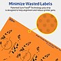 Avery Laser/Inkjet Multipurpose Oval Labels, 4.25" x 2.5", Bright Orange, 60/Pack (94058)~#|#~78457011-C0EB-4948-8B163BEA90BD581E_sc7