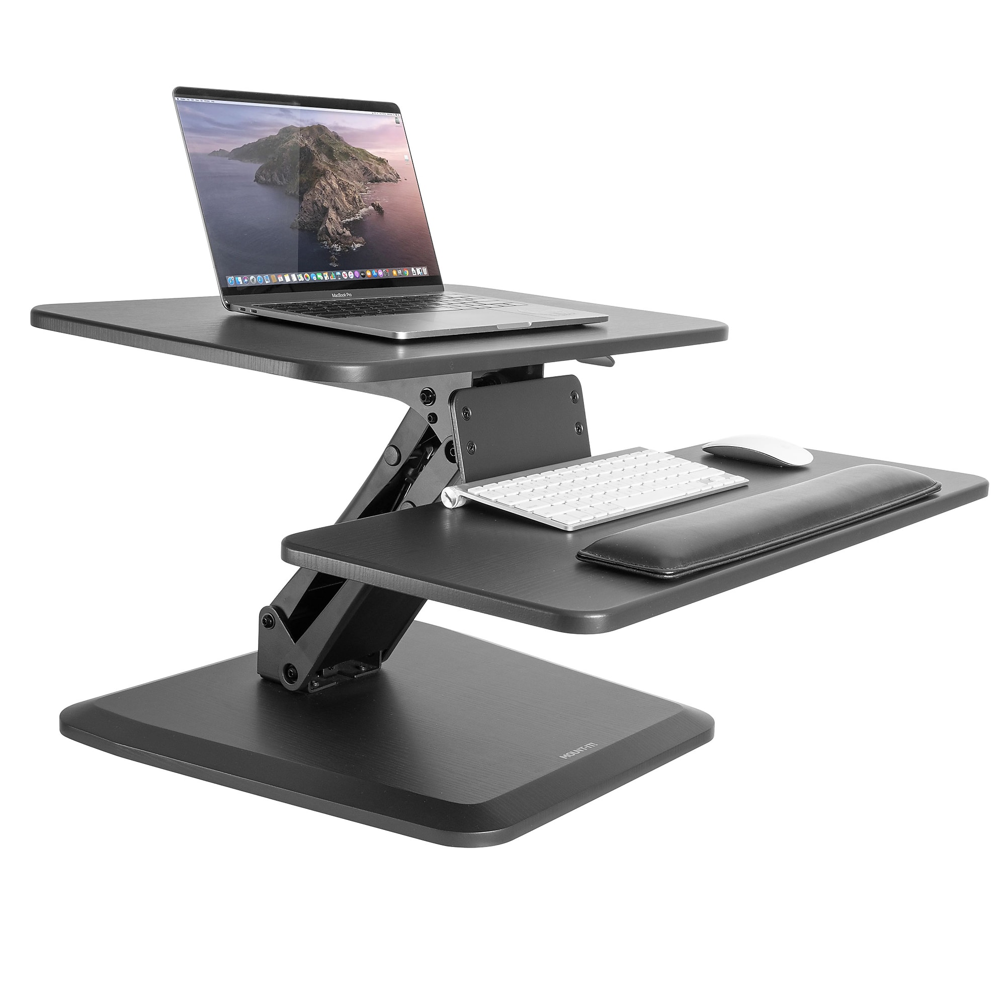 Mount-It! 23″ W Compact Manual Adjustable Standing Desk Converter, Black (MI-7916) Sansujyuku sansujyuku.com