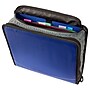 Case It Mighty Zip Tab 3" 3-Ring Zipper Binders, Blue (D-146-BLUE)~#|#~7847841C-98E9-4C16-9F7E9BE350DAD3A7_sc7
