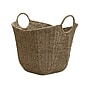 Household Essentials Woven Storage Wicker Basket with Handles, Natural (ML-4005)~#|#~784908C0-E466-4608-904215E687428753_sc7