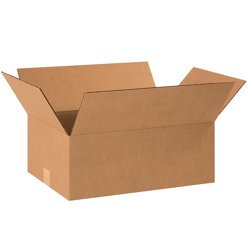 18.5" x 12.5" x 7" Shipping Boxes, 32 ECT, 25/Bundle (18127R) image 1