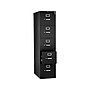HON 310 Series 5-Drawer Vertical File Cabinet, Letter Size, Lockable, 60"H x 15"W x 26.5"D, Black (HON315PP)~#|#~784C08FF-3C2A-4ED5-8CBE5791F26FB775_sc7