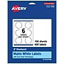 Avery Laser/Inkjet Starburst Multipurpose Labels, 3"  Dia, Matte White, 600/Box (94609)~#|#~784D02A5-BC5C-4CF0-87D87B4BFBEFD90F_sc7