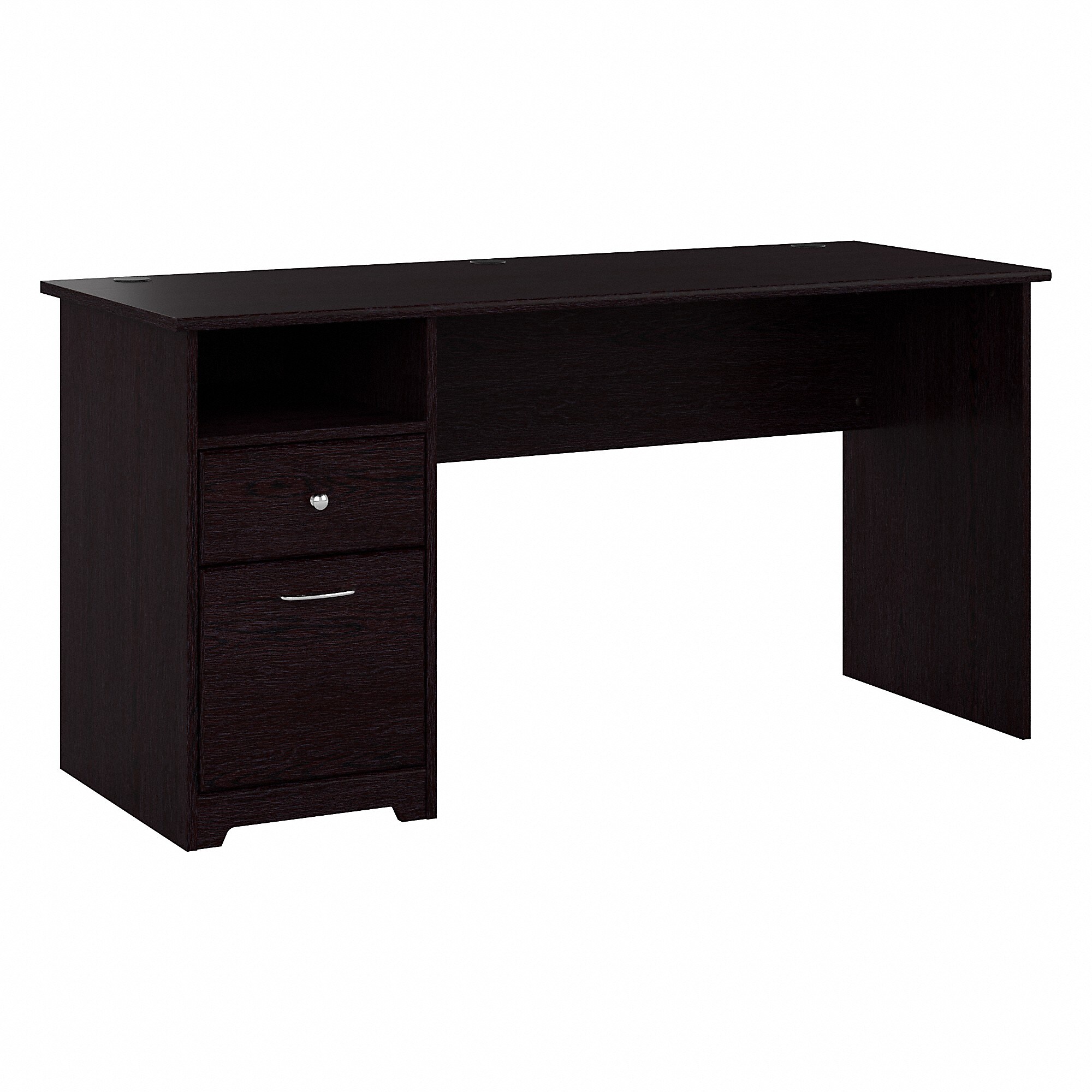 Bush Furniture Cabot 60″W Computer Desk with Drawers, Espresso Oak (WC31860) Sansujyuku sansujyuku.com