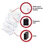 Staples® Literature Holder for Magazines, 8.25" x 11.7", Clear Plastic (77301)~#|#~78501E3A-4669-43EF-A717A455098EABF9_sc7