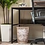 Mind Reader Metal Mesh Trash Can Without Lid, 4.4 Gallon, Pink, 2/Pack (2CIRGA-PNK)~#|#~78510D83-3442-4C51-A33DC24D3868D175_sc7