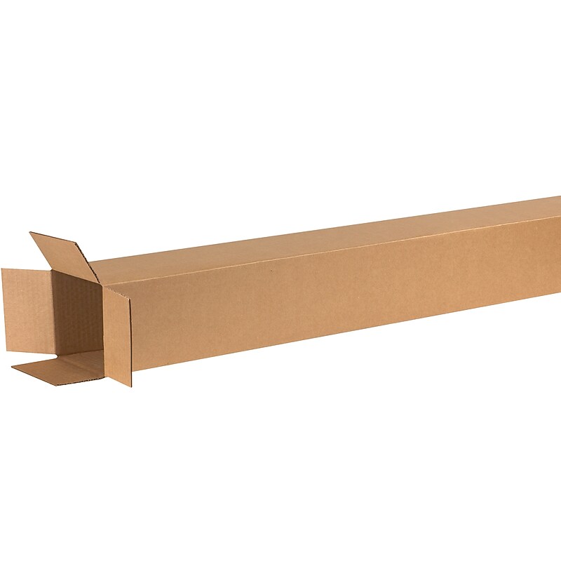 6" x 6" x 60" Shipping Boxes, 32 ECT, 25/Bundle (6660RP25) image 1