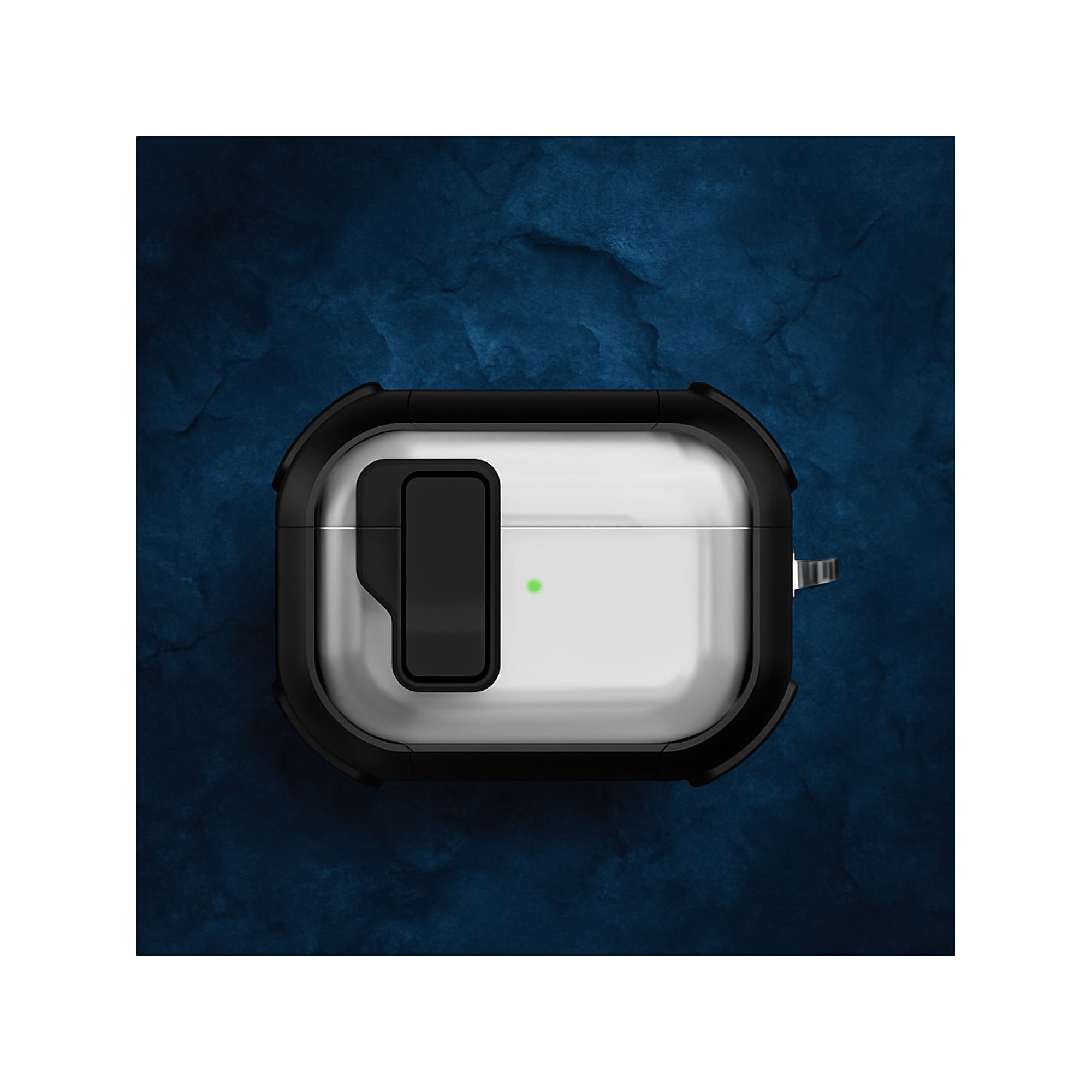SaharaCase Venture-X Series Secure Lock Case with Premium Clip for Airpods Pro 3, Anti-Shock Corners, Scorpion Black (HP00230) Sansujyuku sansujyuku.com