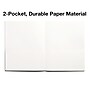 Staples 10% Recycled Smooth 2-Pocket Paper Presentation Folder, White, 10/Pack (13384-CC)~#|#~785700B0-5B6E-4CE8-9C9817B4E565496C_sc7