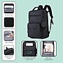DUKAP Mom Pro Expandable Diaper Backpack, Medium, Black (BDKMOM17BLK)~#|#~7859F070-147A-48A4-8C98DC974DD8E649_sc7