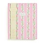 2027 Eccolo Laura Ashley Stripe 8" x 10" Weekly & Monthly Planner, Faux Leather Cover, Pink (RY27-401C)~#|#~7861EB50-FF62-48DE-8B2A3400FD6503AE_sc7