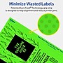 Avery Laser/Inkjet Multipurpose Rectangle Labels, 3-1/4" x 8-3/8", Neon Green, 60/Pack (94251)~#|#~78620F8B-6848-42CB-80F0C44804F47F4E_sc7