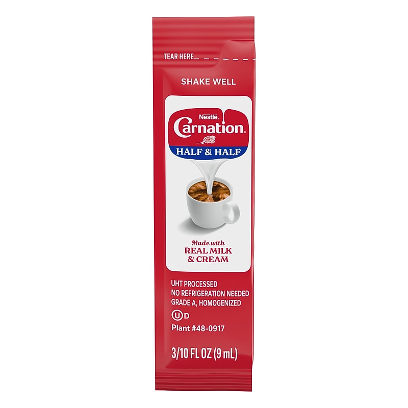 Carnation Half & Half Liquid Creamer Sticks, 240/Carton (SBK21873) image 1