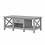 Bush Furniture Key West 47" x 24" Coffee Table, Cape Cod Gray (KWT148CG-03)~#|#~7865BB96-9D31-485F-88AE6770AF9C00CF_sc7