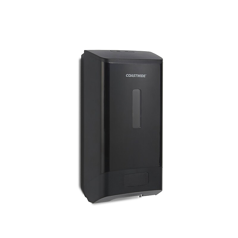 Coastwide Professional™ J-Series Automatic Wall Mounted Hand Soap Dispenser, Black (CWJAS-B-CC) image 1