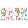 York Wallcoverings Mermaid With Gltter Children's Decals, Fantasy (RMK3562SCS)~#|#~78705BE4-C9C9-422F-9FD45A0A411AB097_sc7