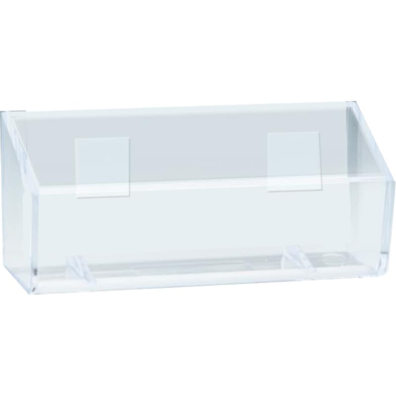 Azar Business Card Holder, Clear, 10/Pack (252016) image 1