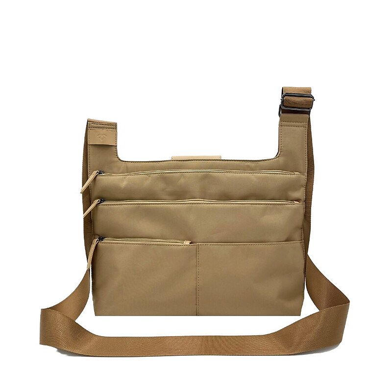 Francine Collections City Slim Montana 14" Laptop Crossbody Bag, Tan (FWC14TNLA23) image 1