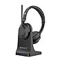 Spracht Blues Combo Bluetooth Noise Cancelling Dual Ear Stereo Headset, Dark Gray (SPTBC1022)~#|#~787ACC4C-73B8-4E78-847B0A2625A0EE7B_sc7