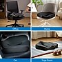 Mount-It! Ergo Collection Premium Memory Foam Seat Cushion, Black (MI-1103)~#|#~787ADF37-C604-4F36-BD1ABDF4B177F16B_sc7