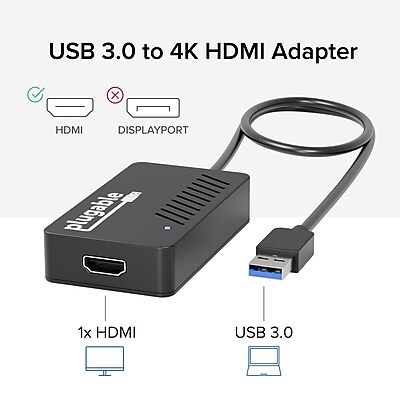 Plugable USB 3.0 to HDMI 4K Adapter - Thumbnail 3