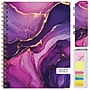 2027 Excello Brands 9" x 11" Weekly & Monthly Standard Planner, Paperboard Cover, Pink Purple Marble (FSHN-CY27-8511-22)~#|#~787DACFA-7C96-4E4B-8B79422BD774427E_sc7