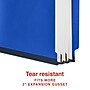 Staples 60% Recycled Pressboard Classification Folder, 2-Dividers, 2" Expansion, Letter Size, Dark Blue, 10/Box (ST62565)~#|#~787DF576-0E51-41B4-84CF9785804BE2BE_sc7