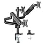Mount-It! Adjustable Triple Monitor Mount with Gas Spring Arms, Up to 27", Black (MI-4753B)~#|#~78806F6B-60BE-44AE-9BCC737146DFC644_sc7