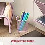 Staples Metal Mesh Pen Cups and Desk Organizers, Dusty Pink, 3/Set (ST63821)~#|#~78838ACA-91C2-4B09-AB7869DACD384FEC_sc7