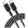 ANKER 322 USB-C to USB-C Charging Cable, 6 ft., Black (A81F6H11-1)~#|#~7884CB89-02F1-4841-A3481AB76DE61613_sc7