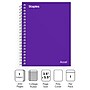 Staples Premium 1-Subject Notebook, 3.5" x 5.5", College Ruled, 200 Sheets, Purple (ST58290D)~#|#~7884E692-ADE8-4233-A1DF80AC9C1F14D2_sc7