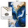 2027 Excello Brands 6" x 8" Weekly & Monthly Standard Planner, Paperboard Cover, Dark Blue Marble (FSHN-CY27-58-23)~#|#~78865CD8-2990-4750-9B423C4A5BE3E95F_sc7