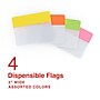 Staples Tabs, 2" Wide, Assorted Colors, 24 Tabs/Pack (ST62898)~#|#~7886A310-B8B6-473B-A5E174E8053135AB_sc7