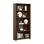 Bush Furniture Cabot 66"H 5-Shelf Bookcase with Adjustable Shelves, Modern Walnut (WC31066)~#|#~7887133D-A858-4AE2-BF7C145225A08AE5_sc7