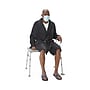 Medline Bath Bench, Fixed Arm, Back Rest, Aluminum Frame, 400 lb. Capacity (G3-100KBX1)~#|#~7888170E-7EA7-4C6F-B41EE2B46C79C0CD_sc7