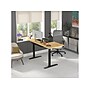 FlexiSpot E7 Pro 78"W Electric Adjustable Standing Desk, Bamboo/Black (E7BPRO7830LBZB)~#|#~788E48DC-1814-4B0C-8E141E78C9C6CFDB_sc7