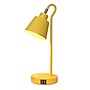 Simple Designs Sleek Essentials LED Desk Lamp, 16", with USB Ports, Yellow (LD1073-YLW)~#|#~7891C1D8-5E1E-4377-A7AD4FFFA154E67F_sc7