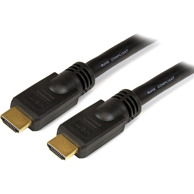 StarTech High Speed 32.8 HDMI Audio/Video Cable, Male to Male, Black (HDMM10M) image 1