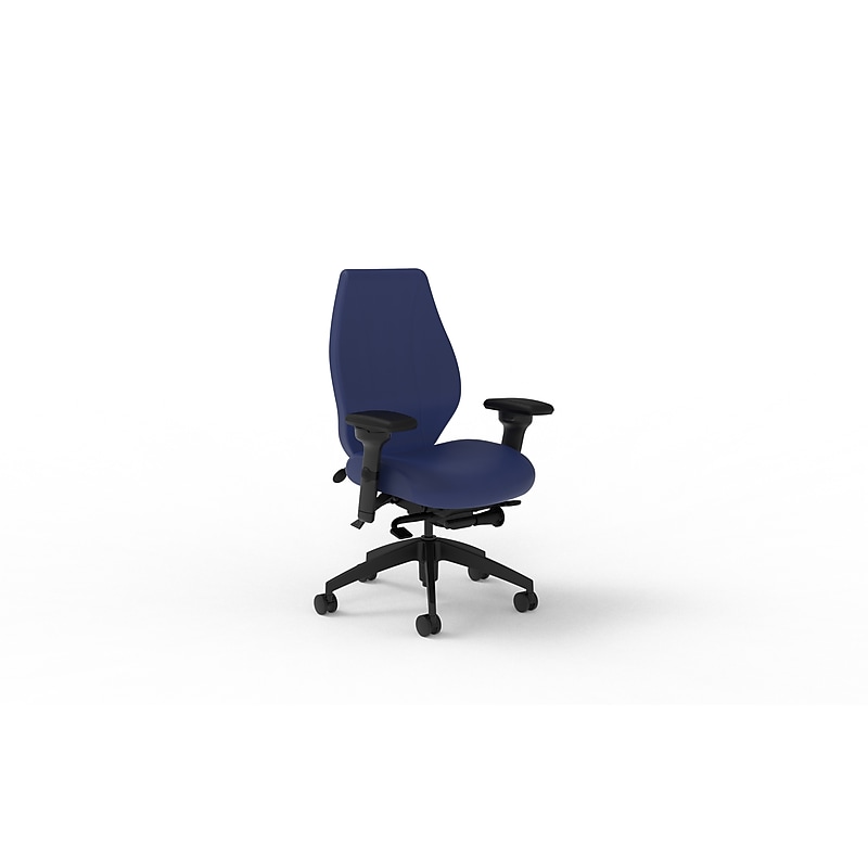 healtHcentric airCentric H2S Frixion Task Chair, Bright Blue (airH2S-MT-UC-TC-FRIXBBL) image 1