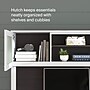 Bush Home Somerset 60"W Desktop Hutch, Storm Gray (WC81031)~#|#~789F0470-EDE5-431D-BDCA6799C97DC85B_sc7