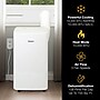 Whirlpool 115-Volt 14,000 BTU (10,000 BTU DOE) Portable Air Conditioner with Remote, White (WHNP141HAW)~#|#~78A2523D-0192-4956-ABA83A386517873B_sc7