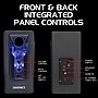 Enhance S21 Computer Speaker System, Black with Blue LED (ENPCSB2300BLWS)~#|#~78A324FA-D2F8-4C58-A0C96B0BBDDD4BA6_sc7